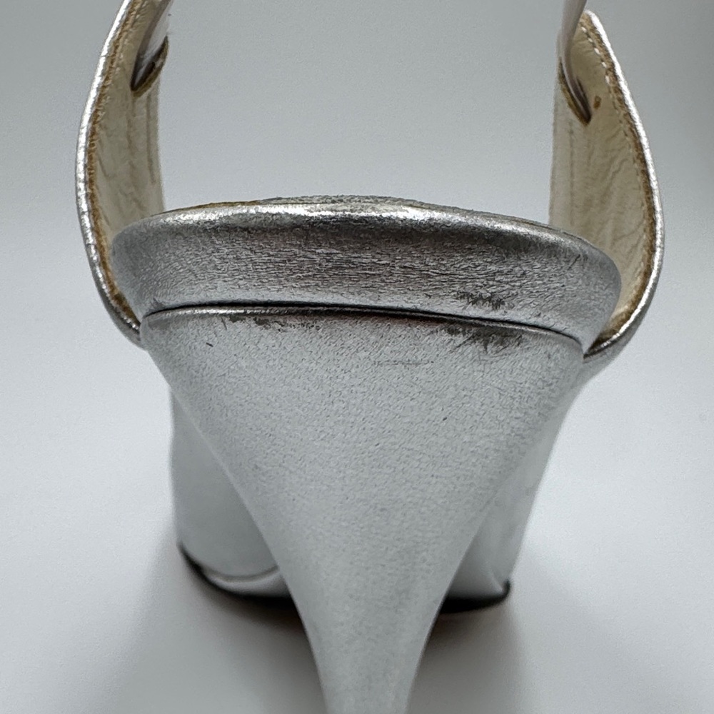 GUCCI By Tom Ford ~ Vintage Silver Metallic 8 - Picture 6 of 10